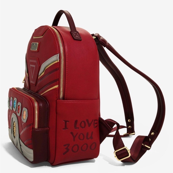 Loungefly Marvel Avengers: Endgame Iron Man Gauntlet Mini Backback